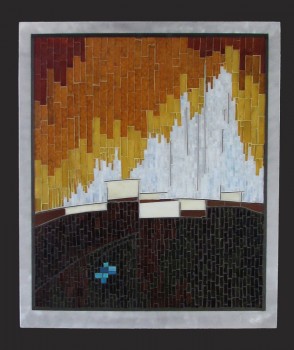 Cityscape with Buried Treasure,  24x20